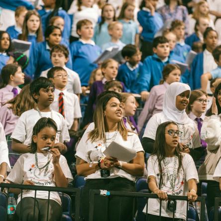 teacher in the choir