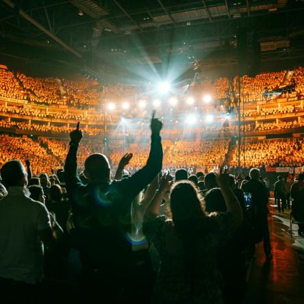 parents singing along