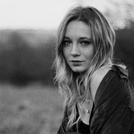 Harriet Rose in black and white.